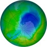 Antarctic Ozone 2011-11-26